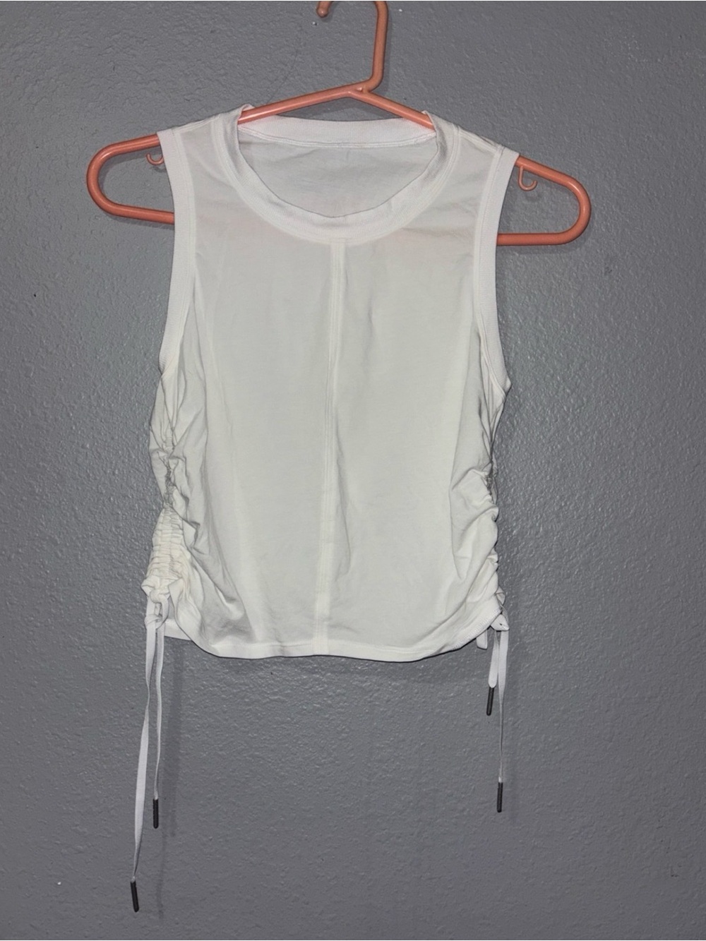 lululemon athletica White Side-Ruched Tank Top - Women